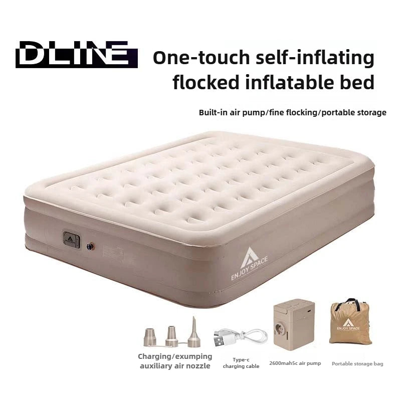 Matelas Gonflable avec Pompe Intégrée-40cm