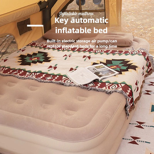 Matelas Gonflable avec Pompe Intégrée-40cm